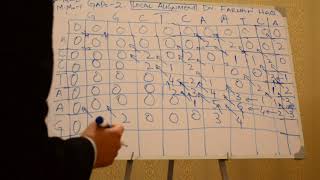 SmithWaterman Algorithm (Local Alignment) Part 2 Urdu Version