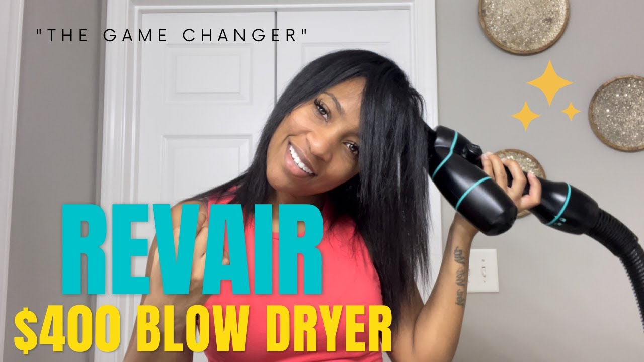 1st Impression of the 400 Revair Reverse Blow Dryer Natural Hair