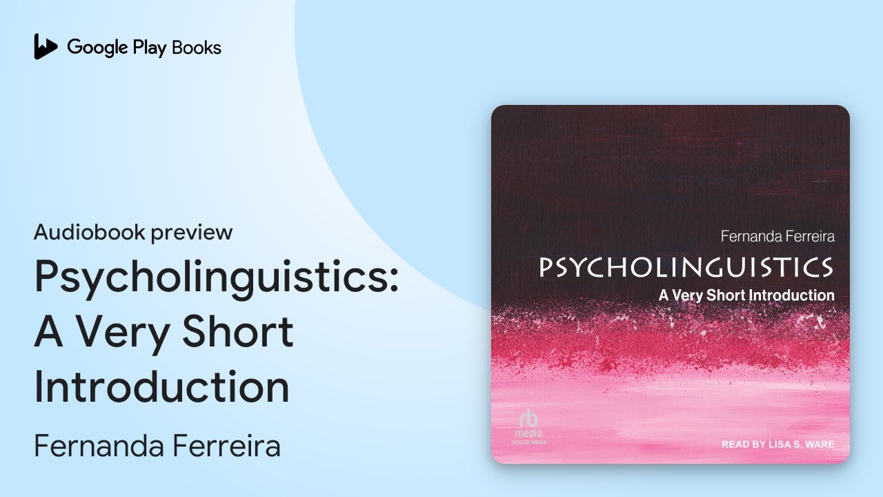 Introduction to Psycholinguistics 第二版 PDF] Introduction to Psycholinguistics by Matthew J. Traxler