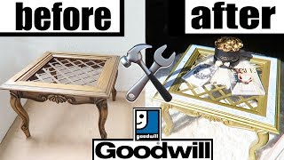 DIY THRIFT STORE FURNITURE MAKEOVER!