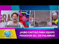 Castigo en el Sin Palabras. | Programa del 30 de abril de 2021 PARTE 2 | Venga La Alegría