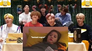 BTS Reaction to BLACKPINK Jisoo Funny Moments 😂🤣