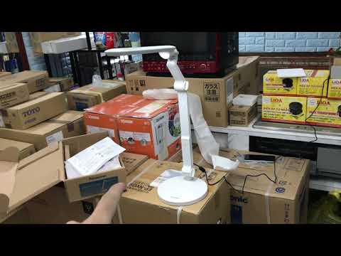 Video Đèn led để bàn, đèn học Panasonic FQ-LD521-W hàng nội... - youtube