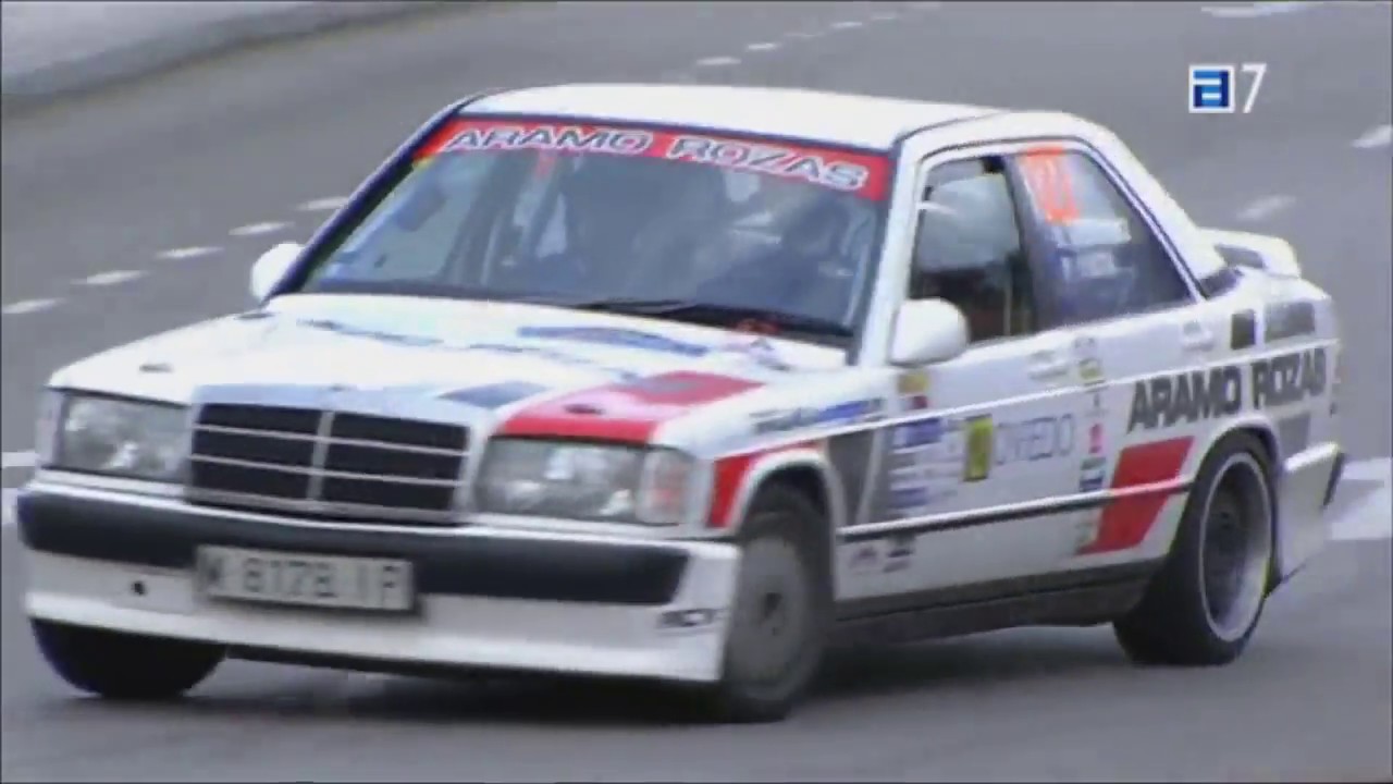 Mercedes 190 Rallye Princesa de Asturias 2017 - YouTube