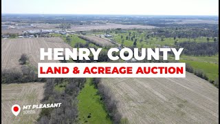Henry County, IA Land & Acreage Auction - 140± Acres