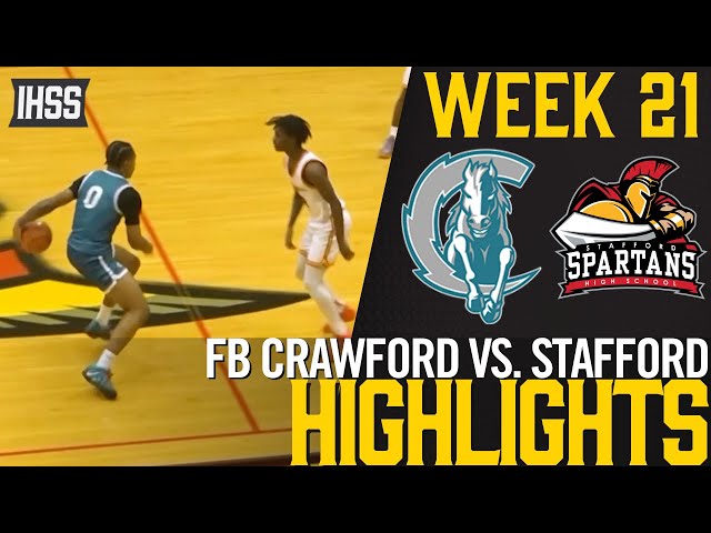 Crawford Secures 7th Straight Win in Thrilling Comeback Against Stafford