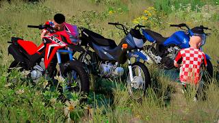 GTA V: MODS - MEU AMIGO ACHOU ESSAS MOTO JOGADA NO MEIO D...