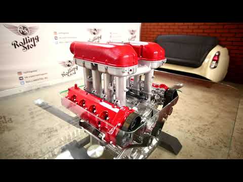 стол из мотора Ferrari Modena