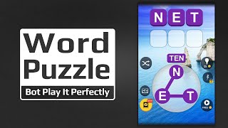 Bot Play Word Game Perfectly | Word Trip screenshot 1