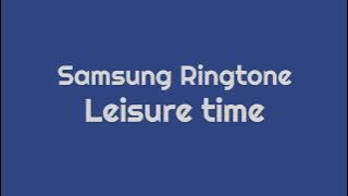 Samsung Ringtone - Leisure time