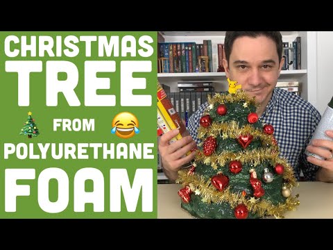 Video: Make Yourself A Holiday: How To Make A Christmas Tree From Polyurethane Foam With Your Own Hands
