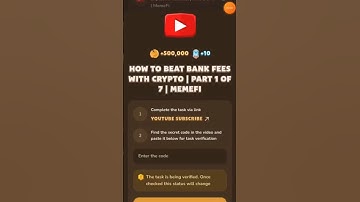 How to Beat Bank Fees withCrypto memefi Video Code Today #memefivideocode #memefi #shortfeed