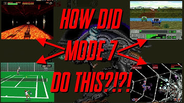 Amazingly creative uses of Mode 7 on SNES | White_Pointer Gaming