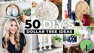 50 dollar tree diy's   hacks (watch this to be a diy pro)