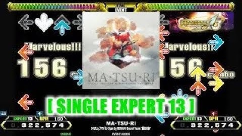 【DDR A3】MA･TSU･RI [SINGLE EXPERT] - 譜面確認用