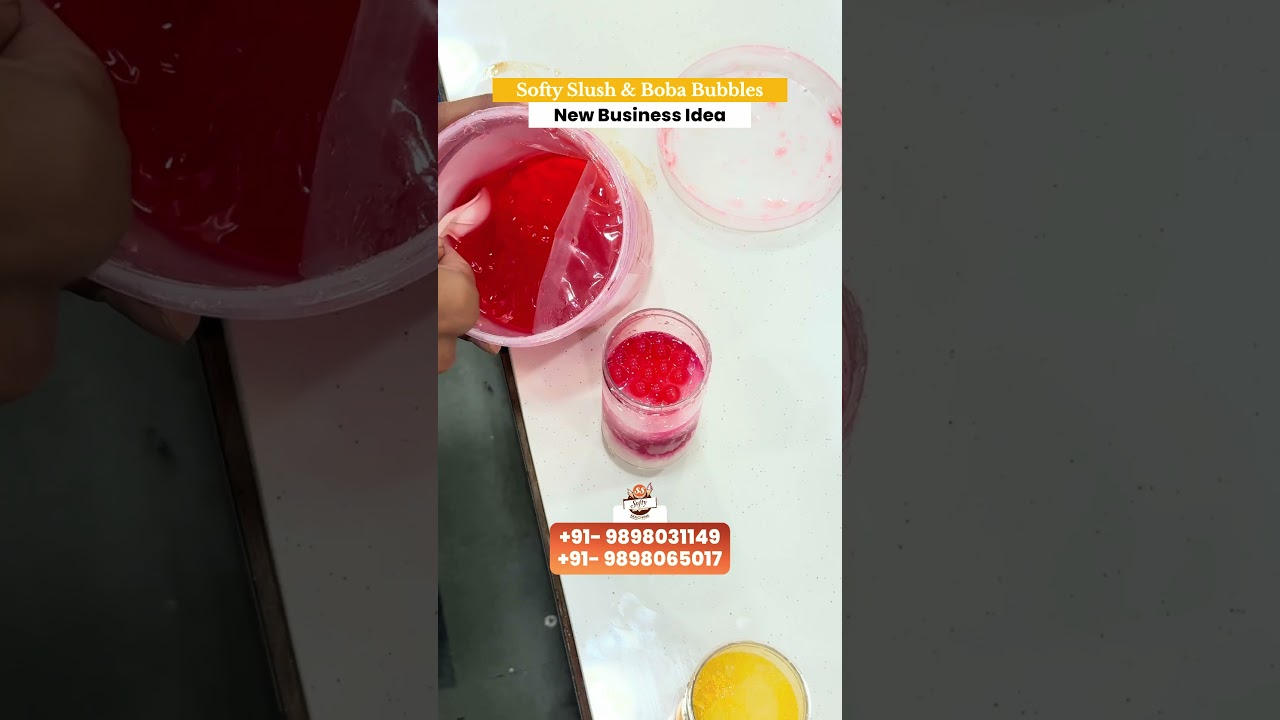 Slush softy machine 🥶| Boba bubble | CaneSealingMachine | AutomaticSealing | CallUsNow ☎️