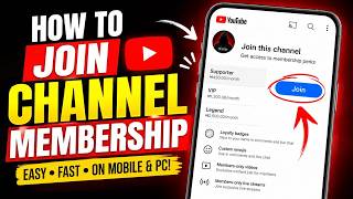 How to Join Channel Membership on YouTube