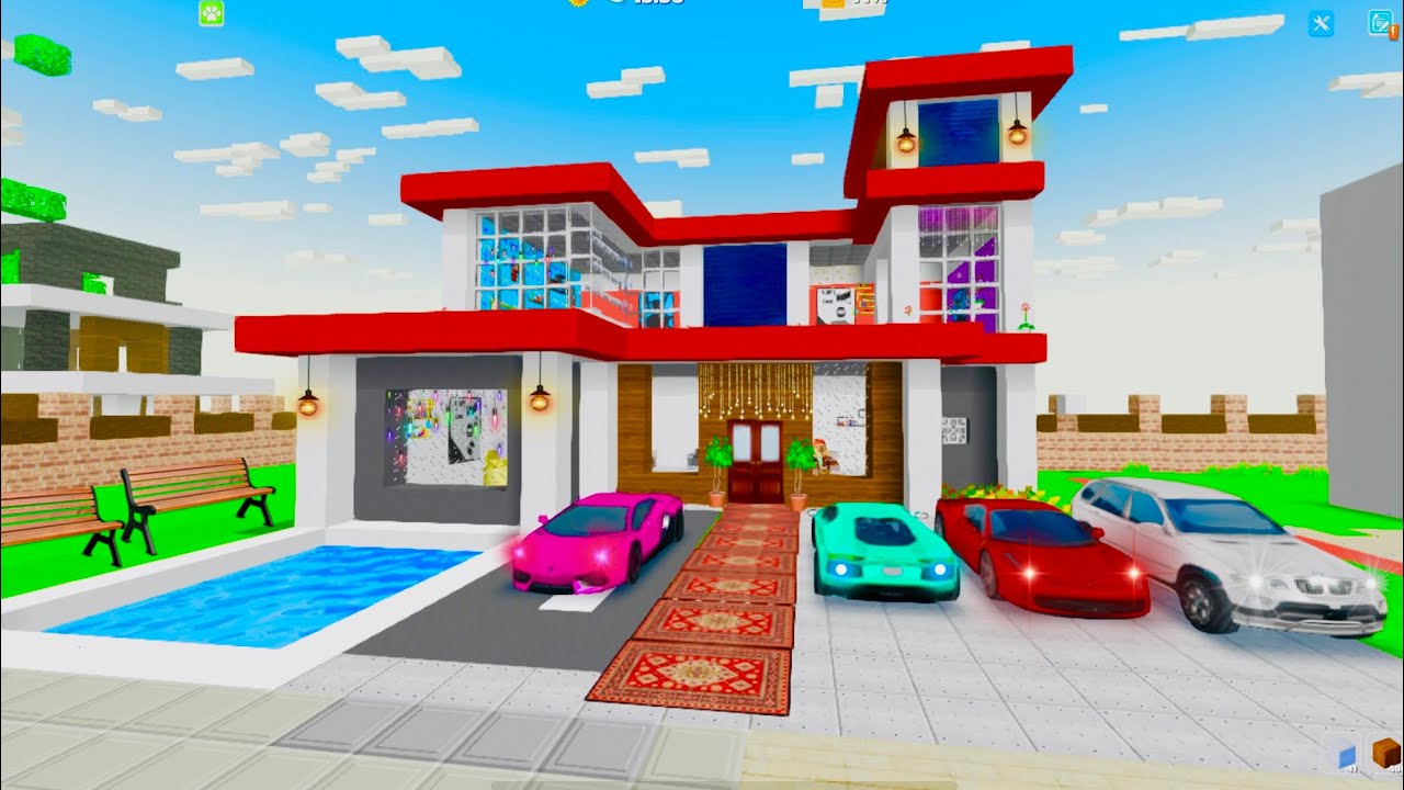 Partycraft Tutorial. VIP house in school partycraft game 🎮🎮🎮 - YouTube