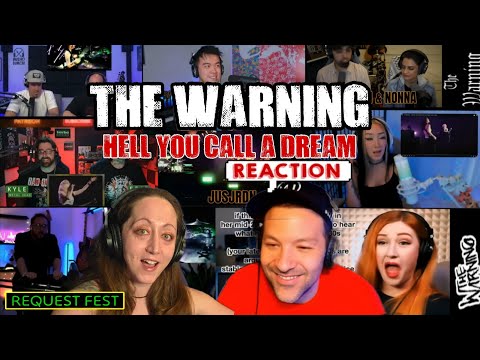 THE WARNING Hell You Call a Dream Reaction compilation [REACTION]