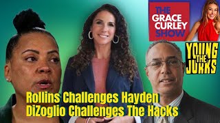 Kevin Hayden Diana Dizoglio Rachael Rollins discussion on The Grace Curley show 2026