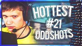 CSGO: HOTTEST ODDSHOTS!! #21 (ft. S1MPLE STREAM clips, GuardiaN 4K AWP RETAKE, n0thing CASTER etc!)