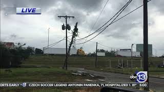 ABC13 dashboard lives from Delta impacts on Lake Charles