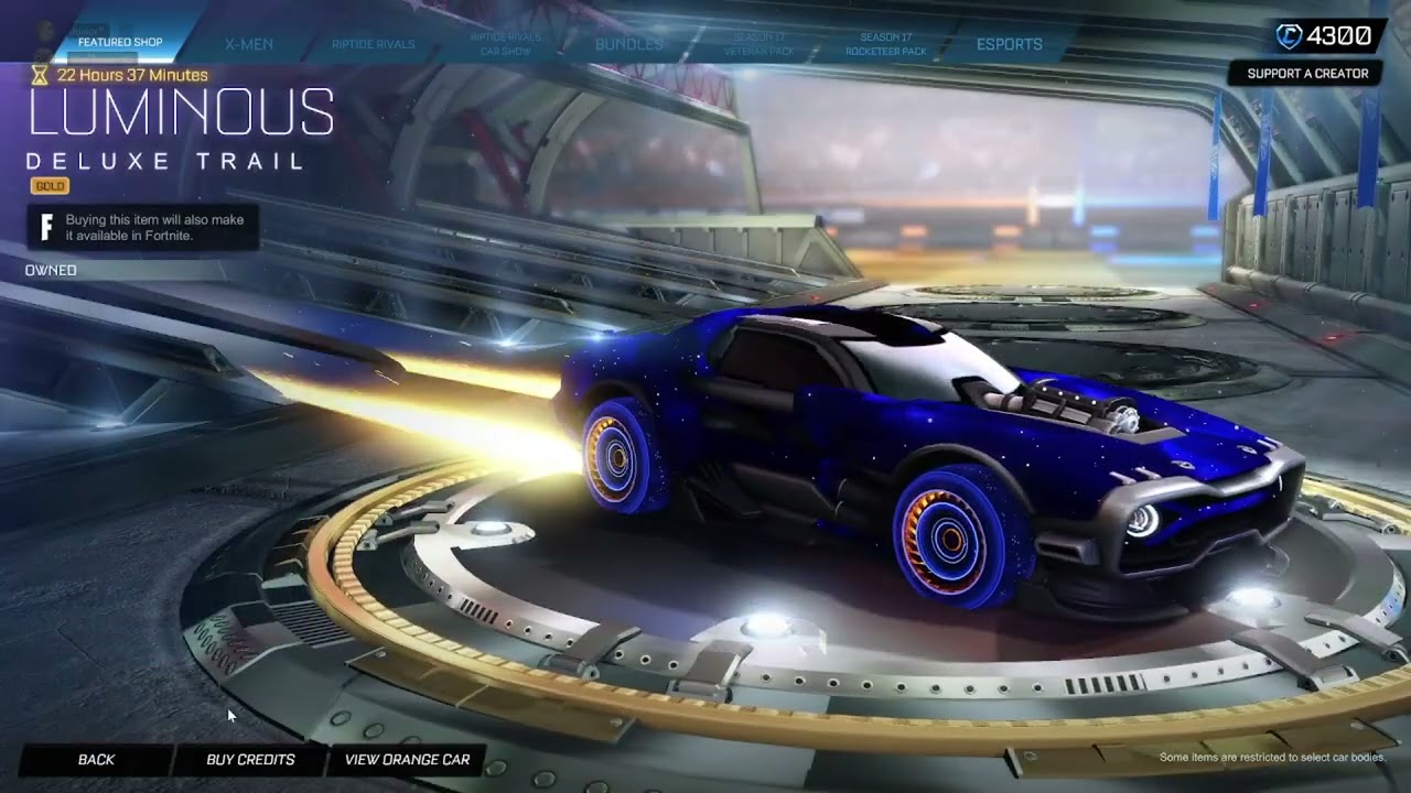 Rocket League & Racing Item Shop March 9!! Sky Blue Standard Boost!
