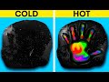 Easy Slime And Kinetic Sand Tricks || DIY`s And Crafts