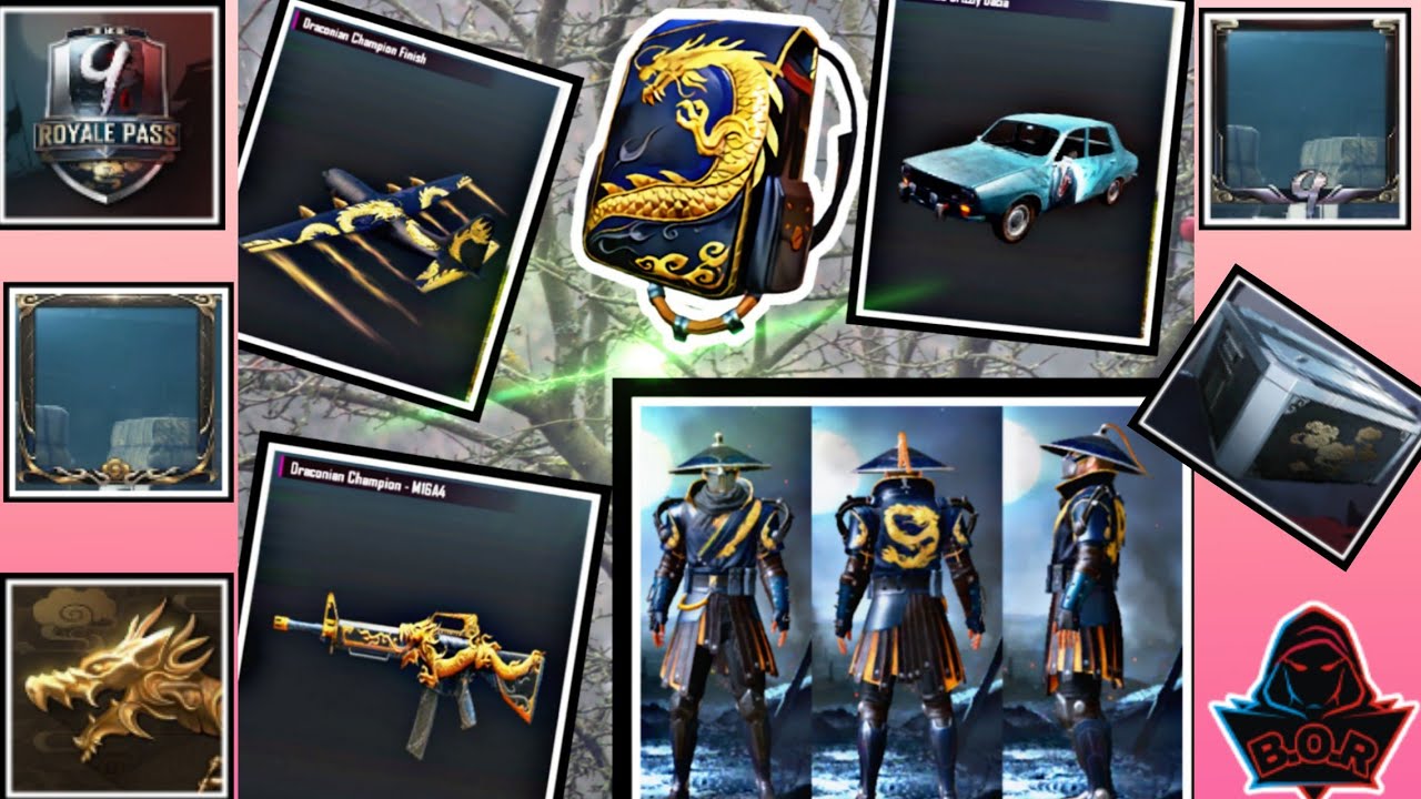 SEASON 9 ROYAL PASS LEAKS PUBG MOBILE  |  ALL REWARDS SOON  |  FIRST LOOK