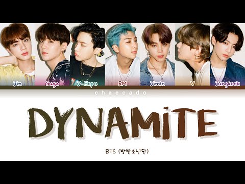 [한국어] BTS Dynamite Lyrics (방탄소년단 다이너마이트 가사 한국어) | Color Coded | Eng/Han