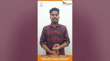 Java  student review  | V Cube | Best Java coaching institutes in Hyderabad | KPHB