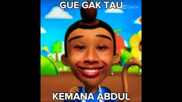 vidio kemana abdul pakai meme upin ipin#shorts