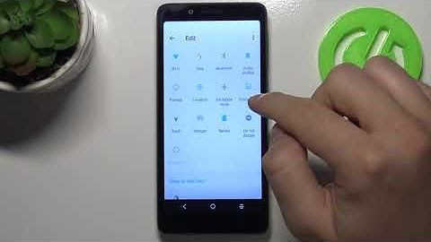How to Adjust Notification Panel Shortcuts on Listo SP50 – Edit Notification Panel