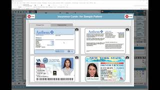 Inserting Insurance Card Images
