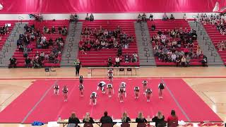 Tomahawk Creek Middle School at Chesterfield County Middle School Cheer Competition 2022