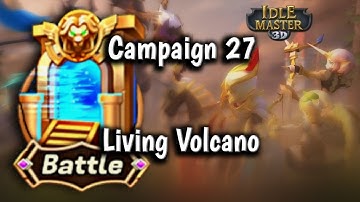 Living Volcano Idle Master 3D Afk & Raid
