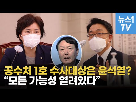 공수처 1호 수사 대상은 윤석열?…조수진·김진욱 치열한 갑론을박