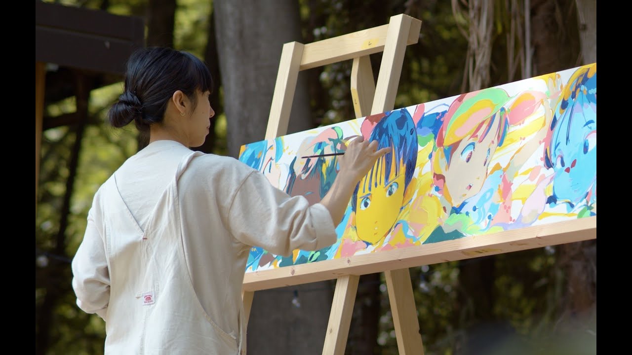 ARTIST NOW #004 BIEN/ビエン【108 ART PROJECT】 - YouTube