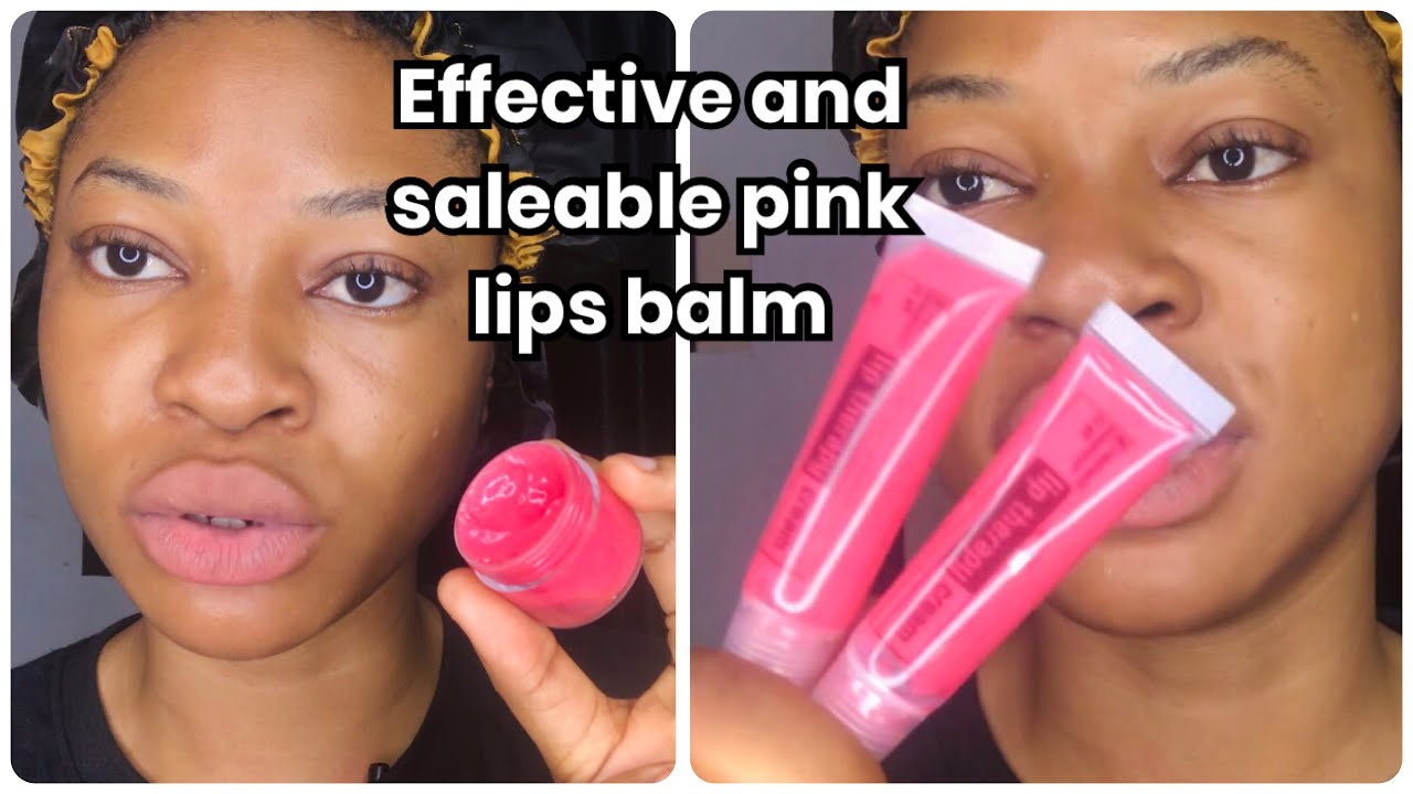 How To Make An Effective & Saleable Pink Lip balm - YouTube