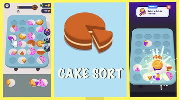 Cake Sort Puzzle 3D Gameplay Walkthrough  | iOS & Android | by Lion Studios