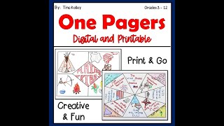 How to Add Text to Digital One Pagers