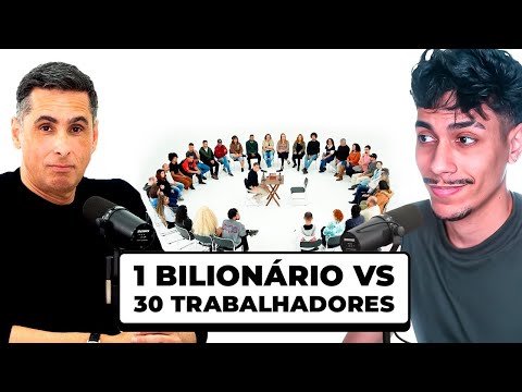 1 BILIONÁRIO VS 30 TRABALHADORES | ft. Flávio Augusto | REAGINDO ‹ Ine ›