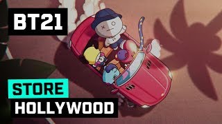 Bt21 Line Friends Hollywood