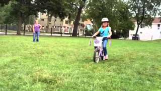 Sylvia Rides Her Bike Into Reese