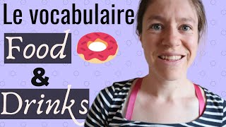 🍩🍺LA NOURRITURE EN ANGLAIS : le vocabulaire utile pour parler de ce qu'on mange et boit