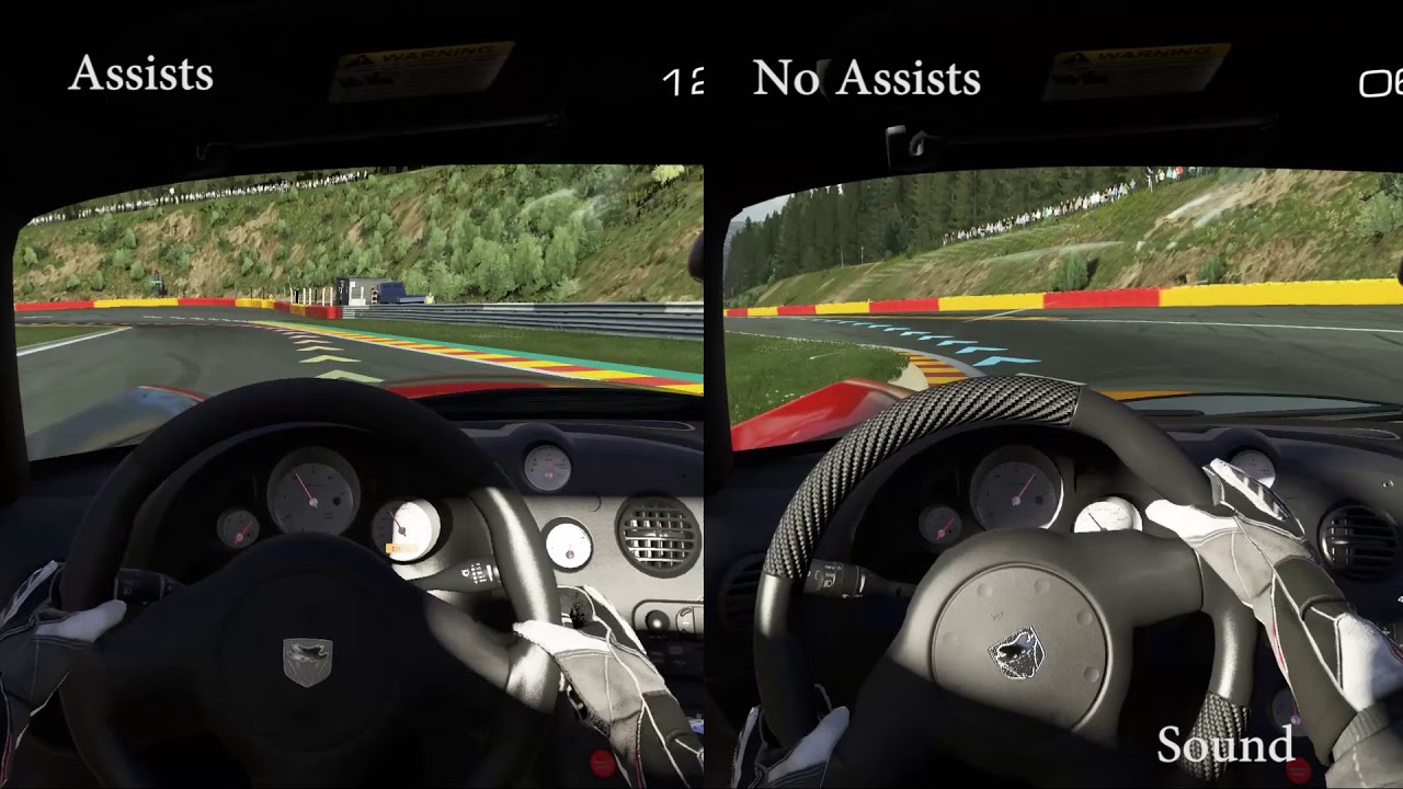 How to Forza - Assists vs No Assists