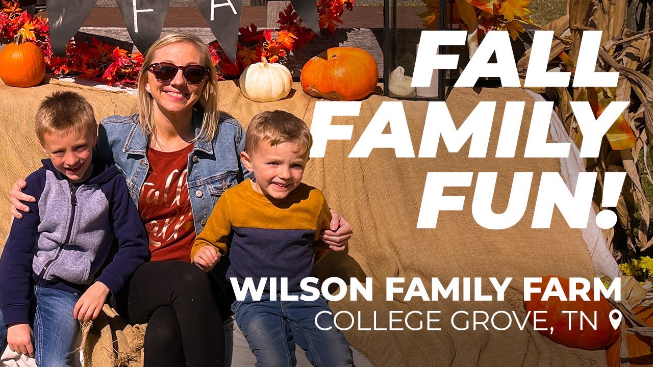 Fall Family Fun at Wilson Family Farm