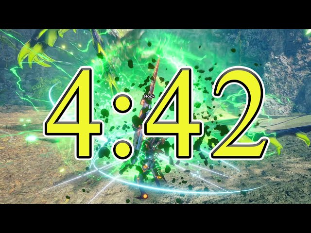 Monster Hunter Rise : Almudron: Fashion Victim Solo Speed Run 07'22