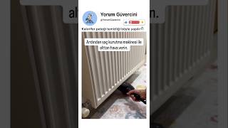 Kalorifer peteği temizliği böyle yapılır