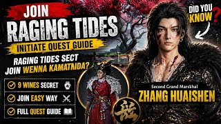 😳 Raging Tides Join වෙන්න ලේසිම ක්රමය ⚔️ | Where Winds Meet Sinhala
